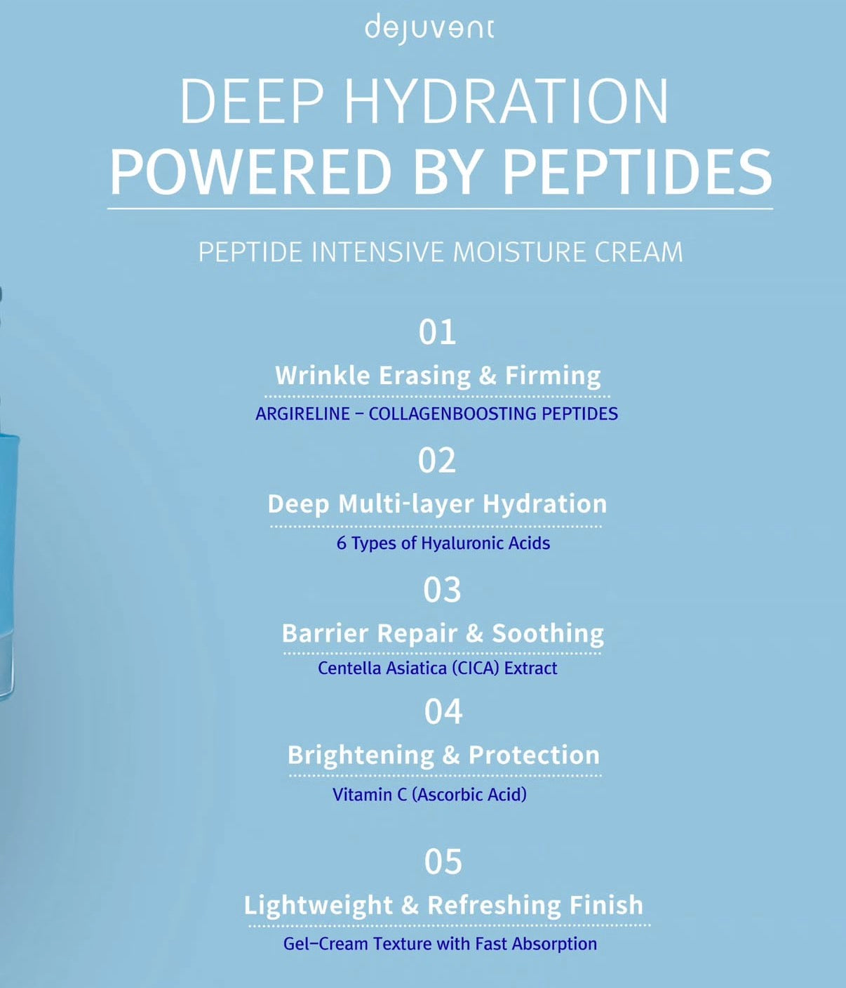 Dejuvent peptide intensive moisture cream