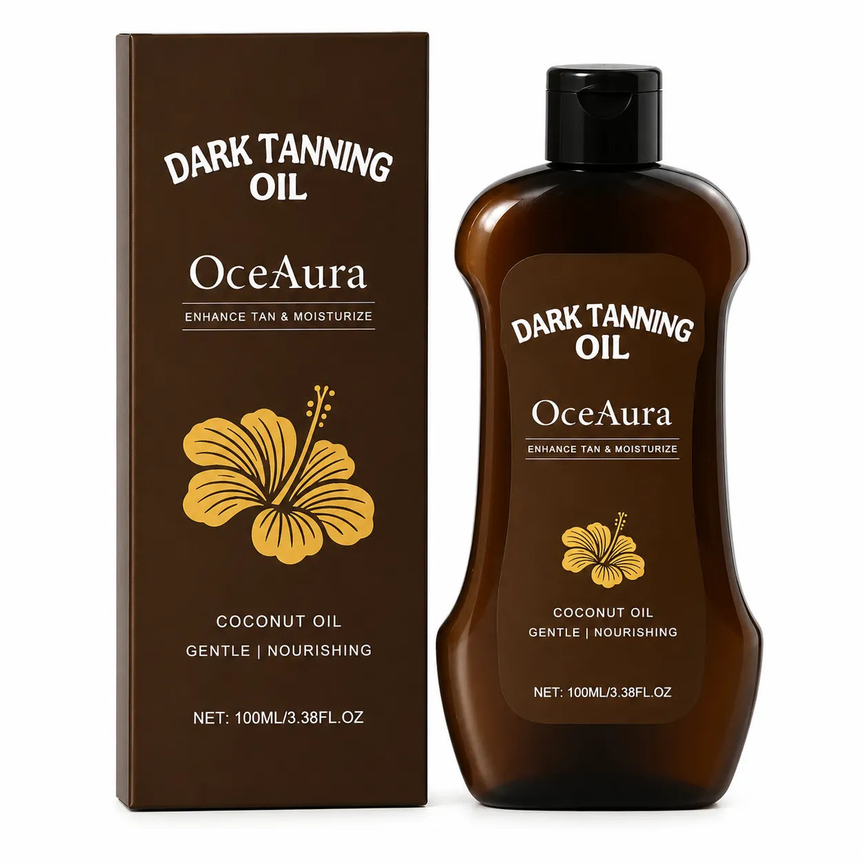 OceAura Dark Tanning Oil 100ml