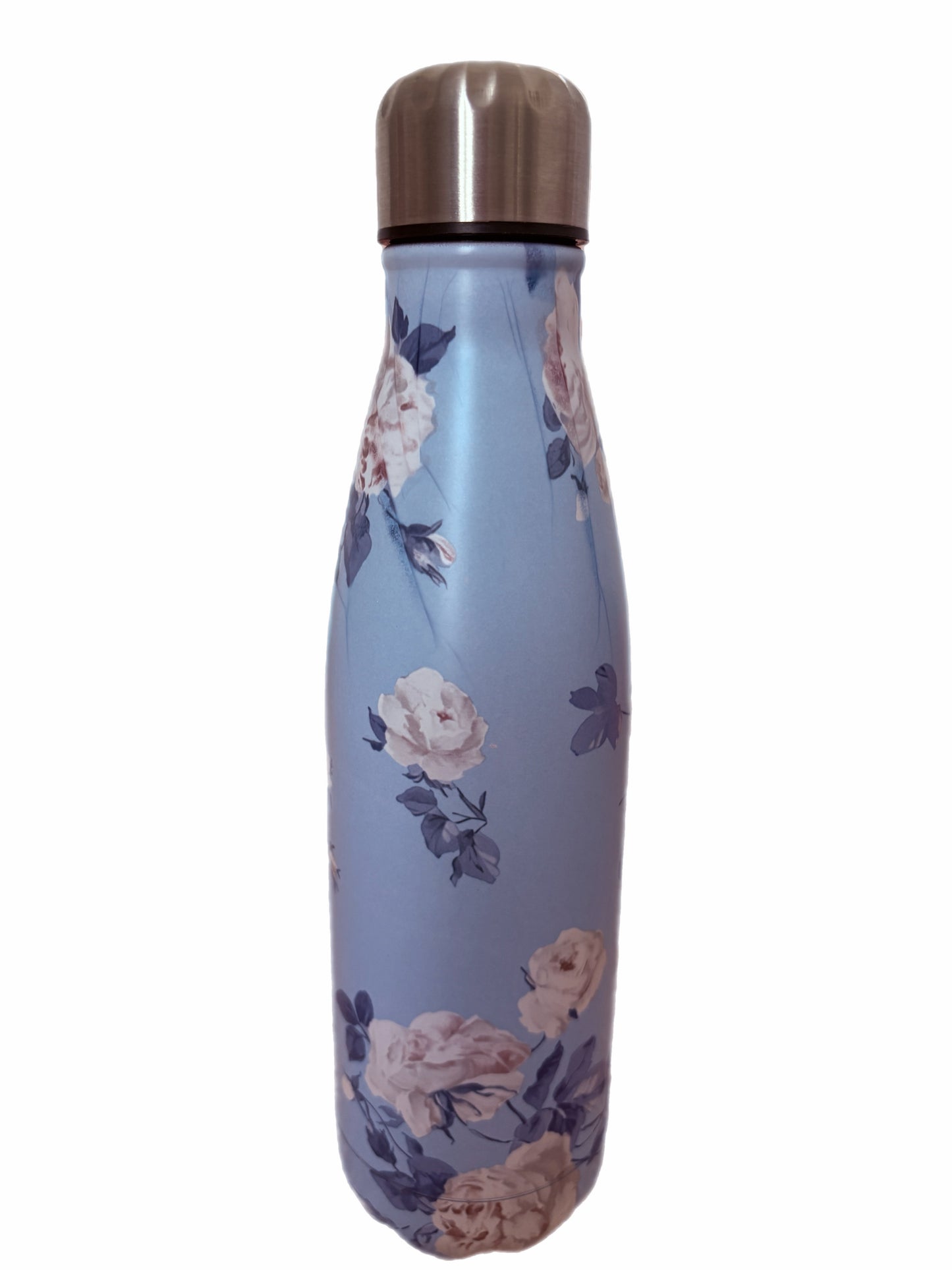 Floral stainless steel insulated bottle