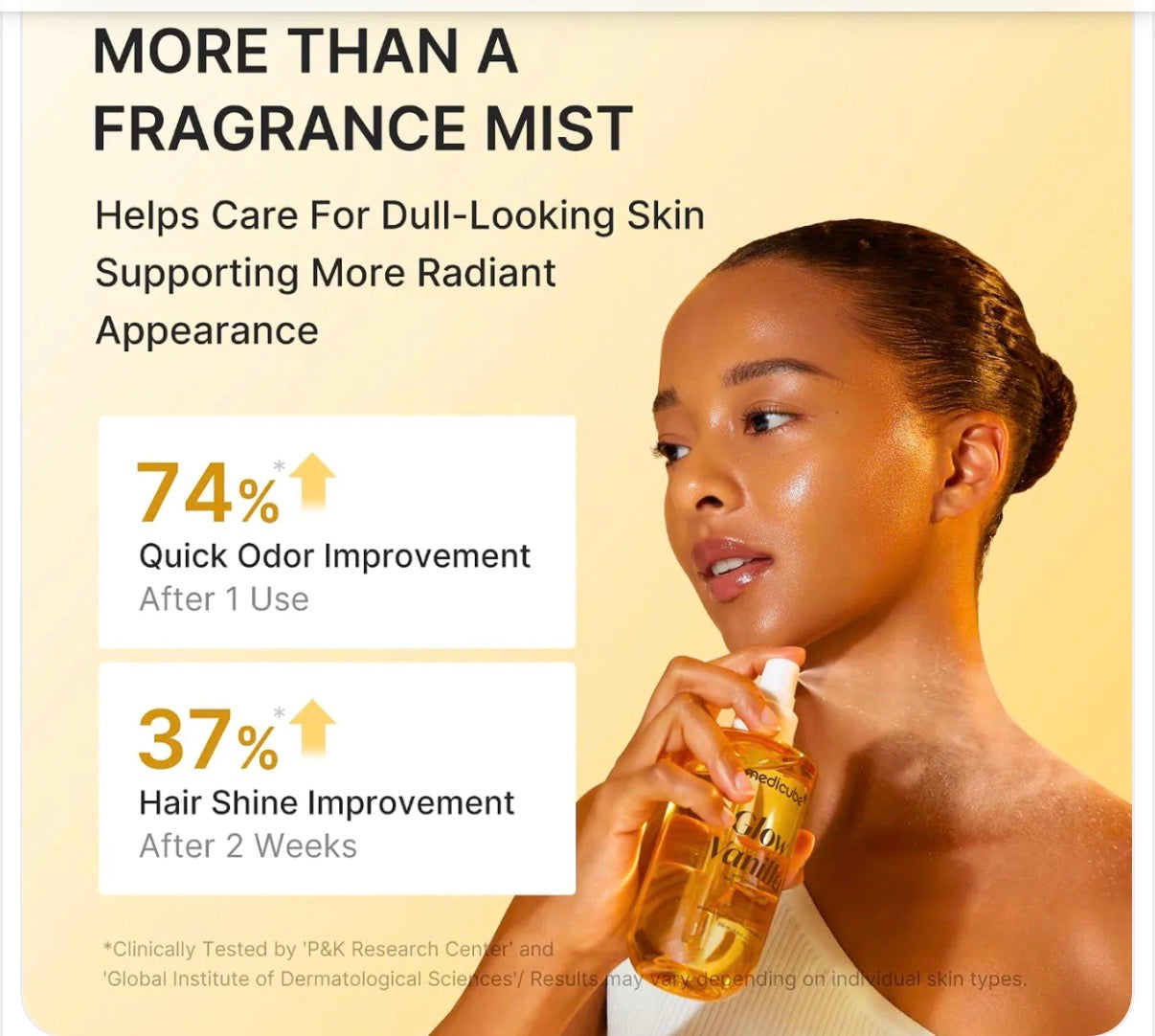 Medicube Glow Vanilla Hair & Body Fragrance Mist
