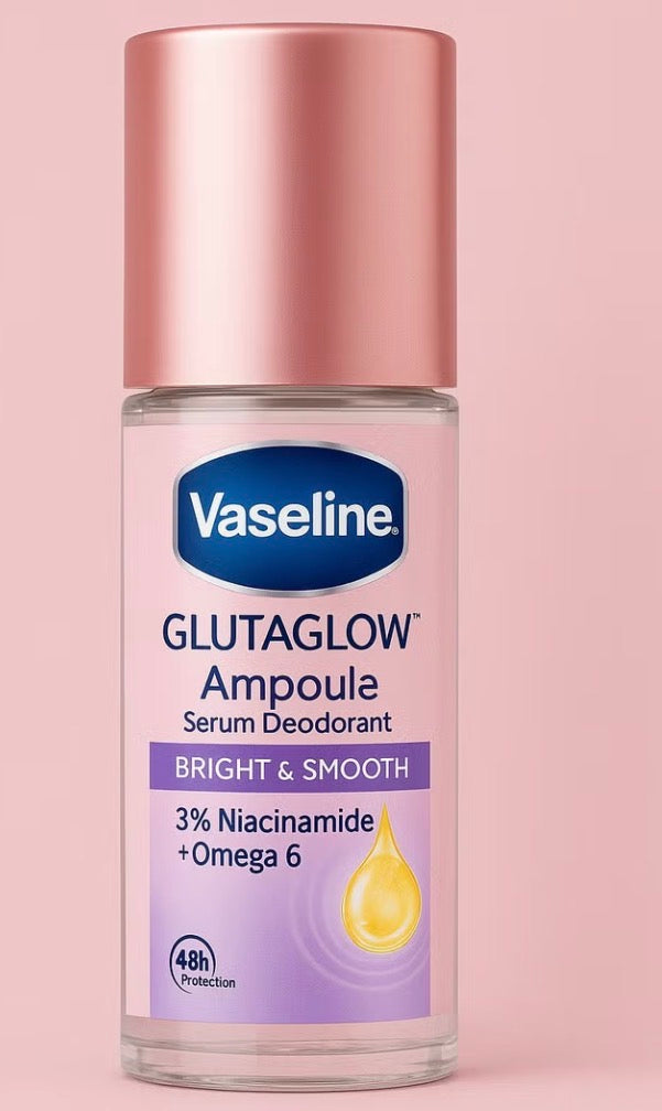 Vaseline GlutaGlow Bright & Smooth Roll-On Serum Deodorant