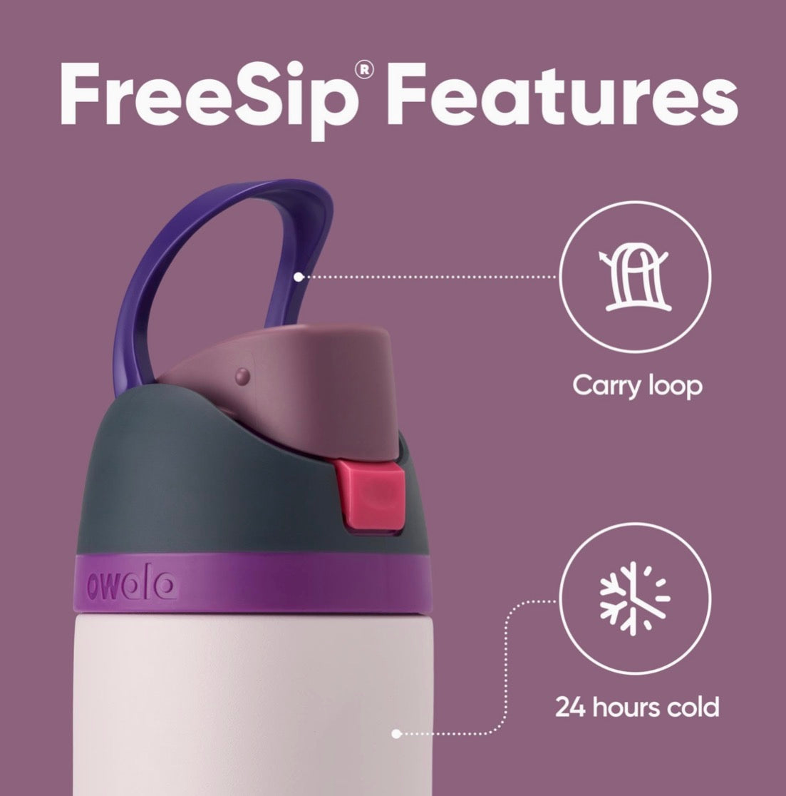Owala free-sip Dreamy Field 24 oz