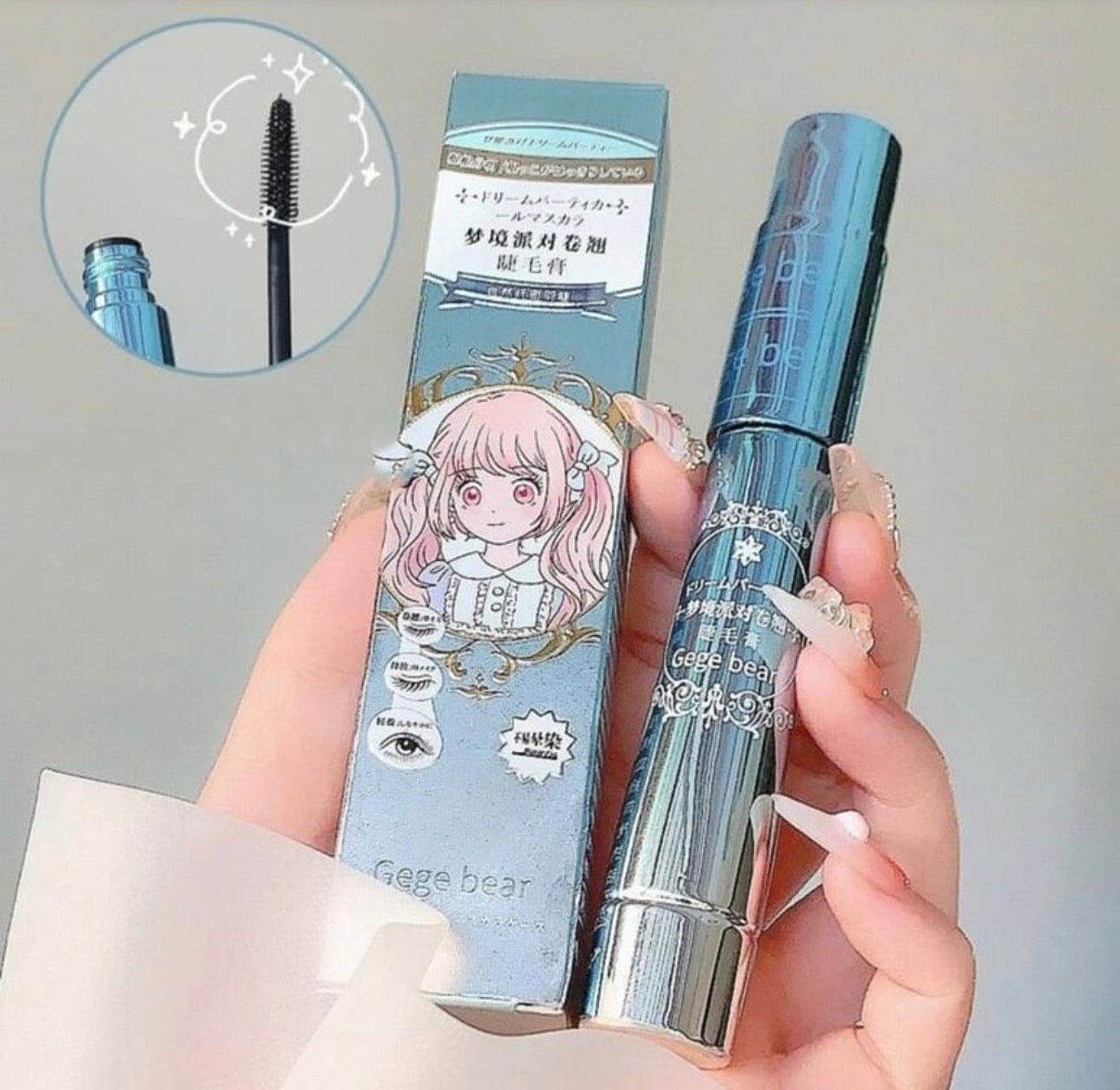 Gege Bear Dream Party Curl Mascara