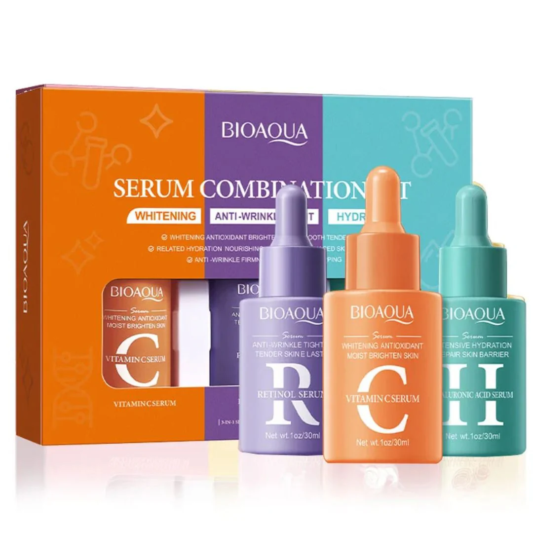Bioaqua purple serum set