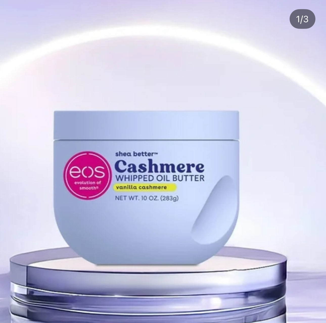 EOS SHEA BUTTER CASHMERE WHIPPED OIL BUTTER - VANILLA CASHMERE 283G