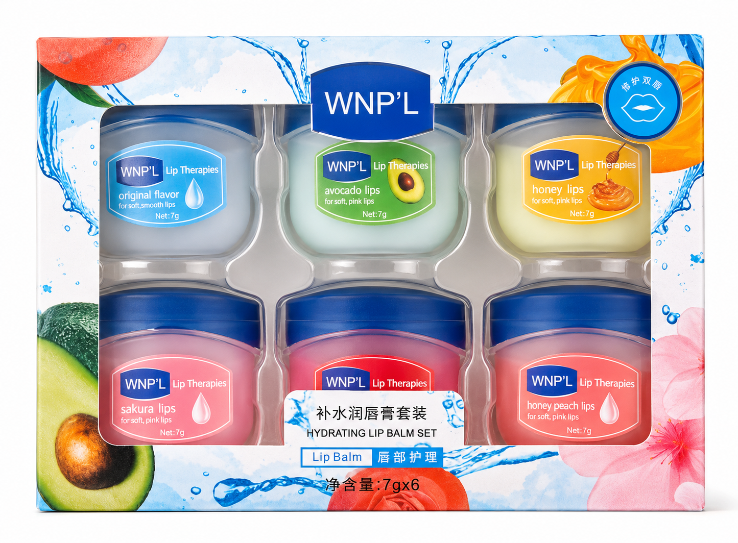 MINI FLAVORED LIP BALM SET