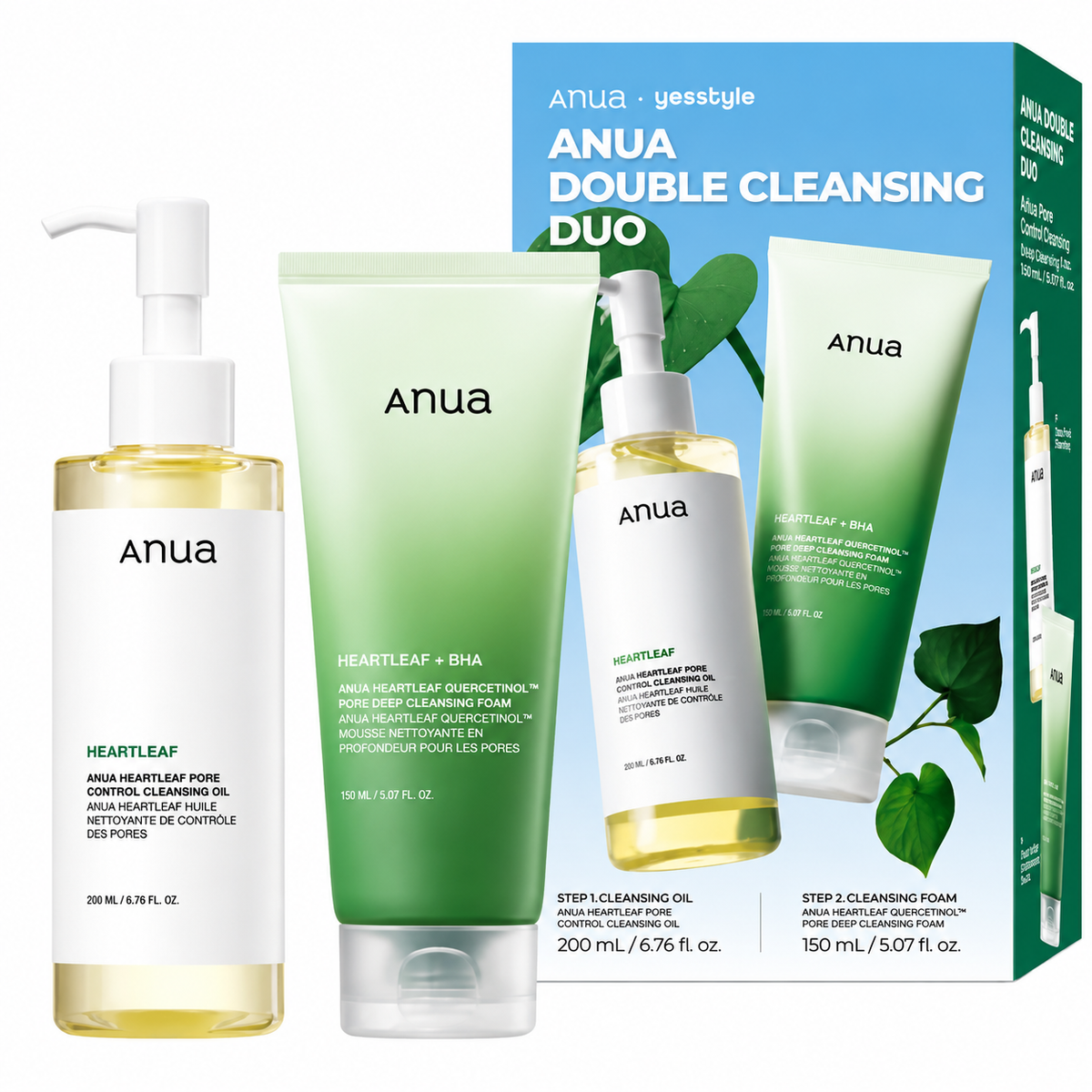 Anua double cleanse duo.