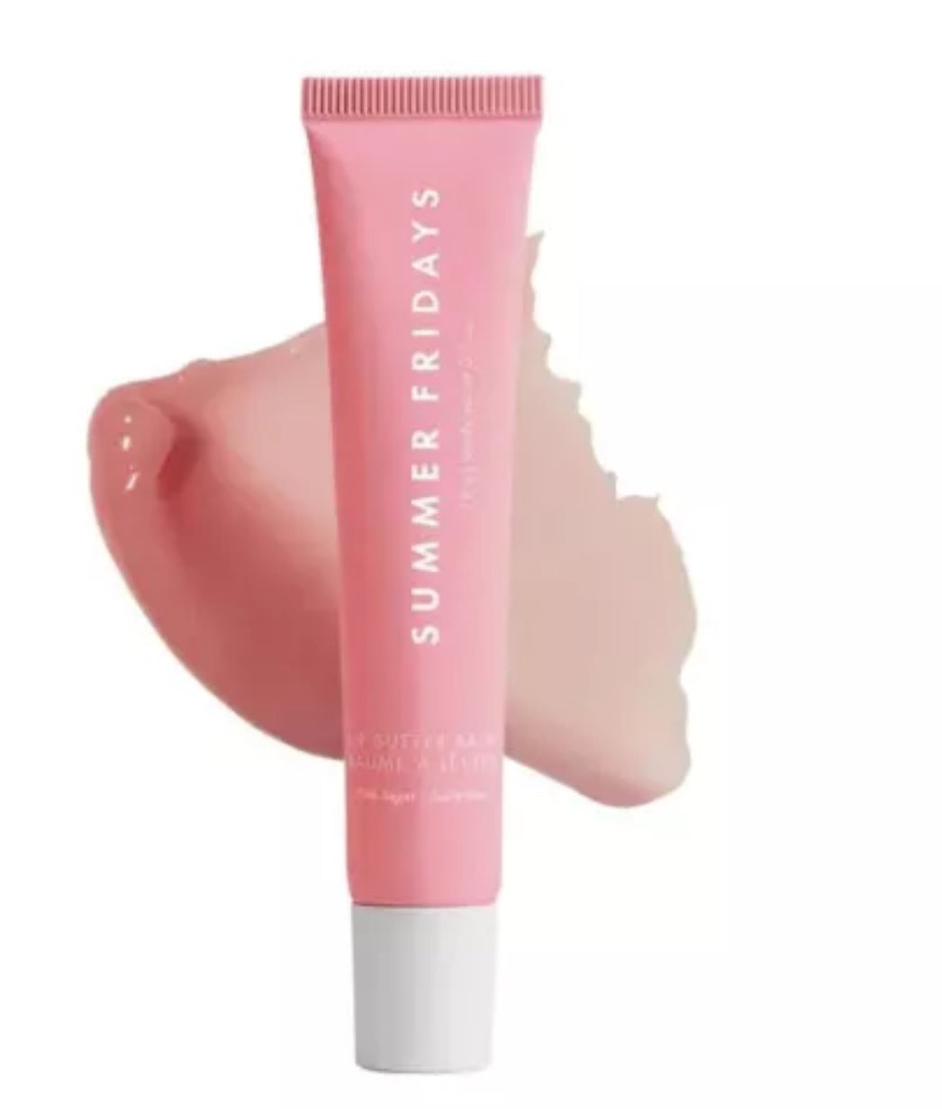SUMMER FRIDAYS LIP BUTTER BALM- pink sugar