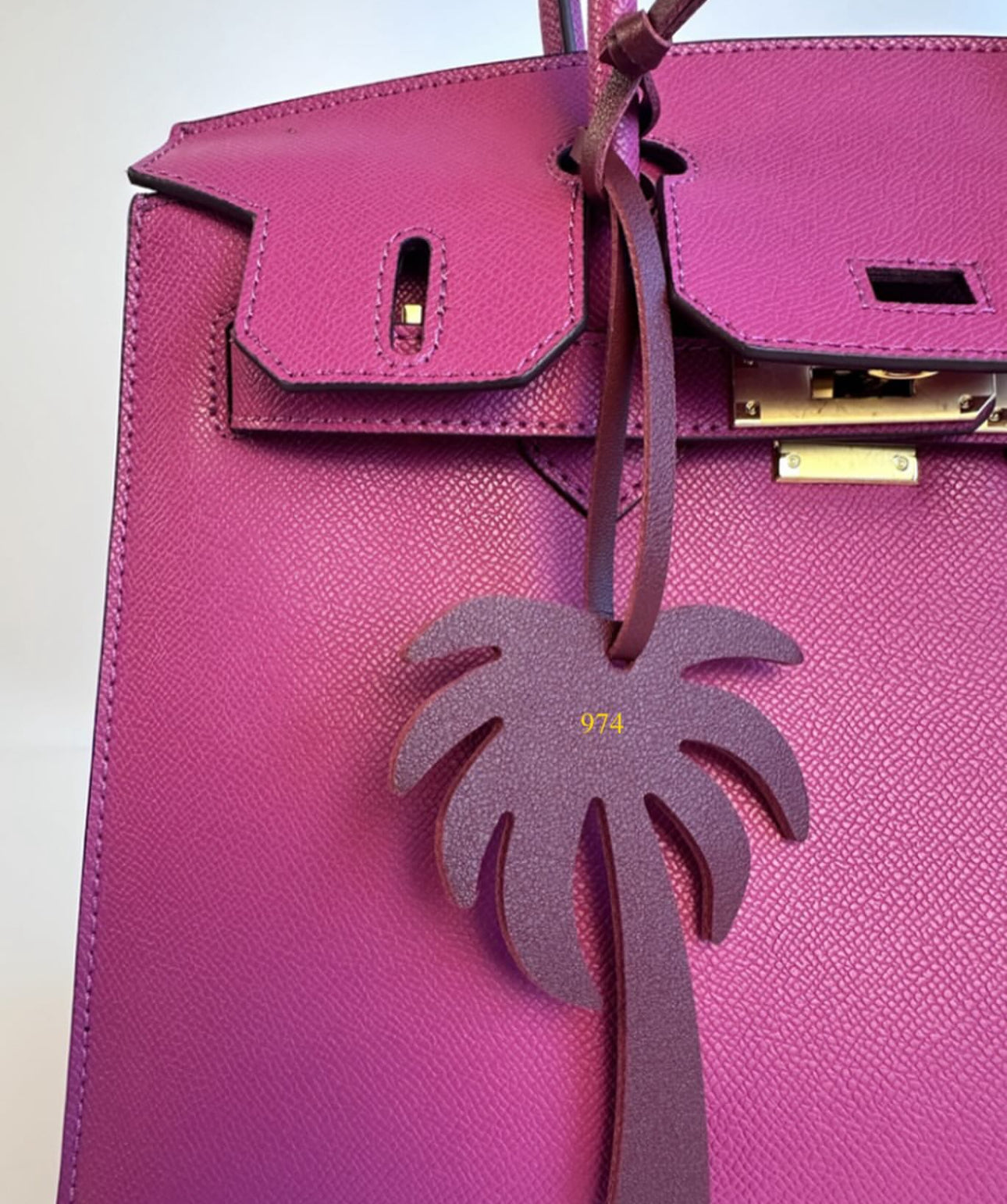 974 PALM TREA BAG CHARM