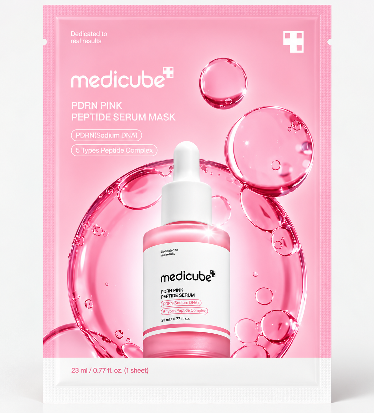 Medicube PDRN Pink Peptide Serum Mask (1 Sheet)