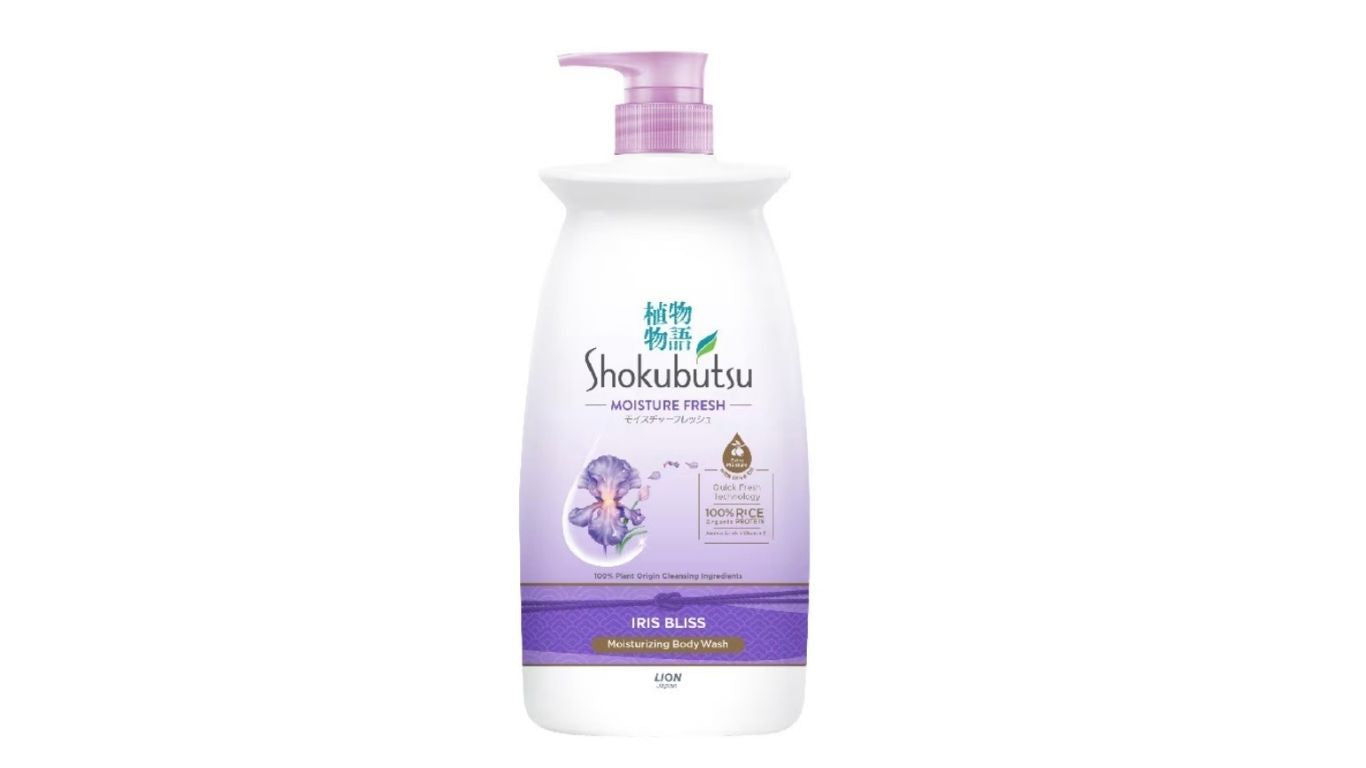 Shokubutsu Monogatari Moisture Fresh Iris Bliss Moisturizing Body Wash (Japan).