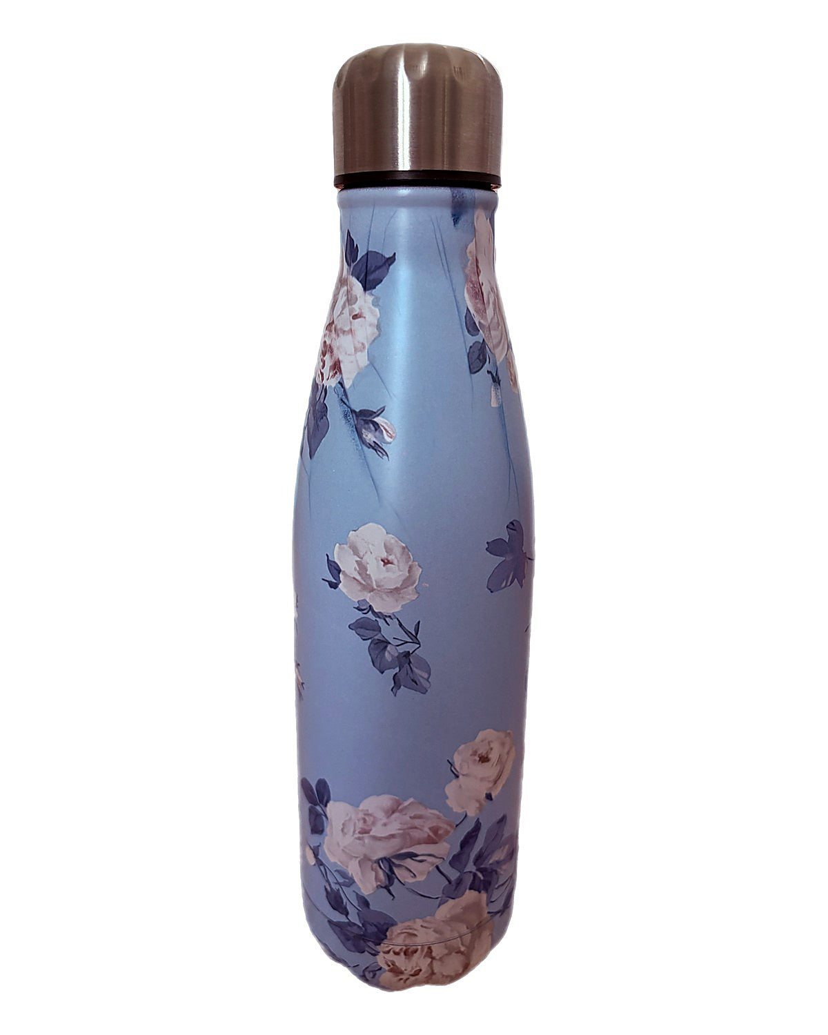 Floral stainless steel insulated bottle