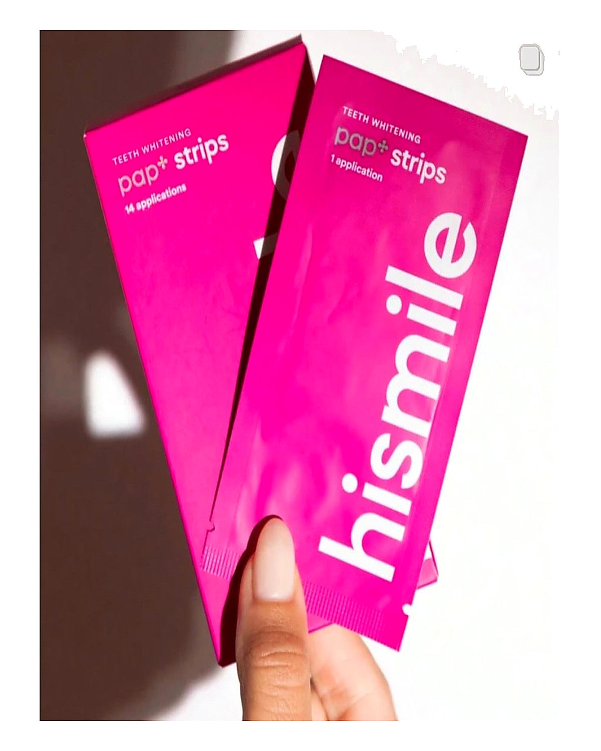 Hismile teeth whitening strips