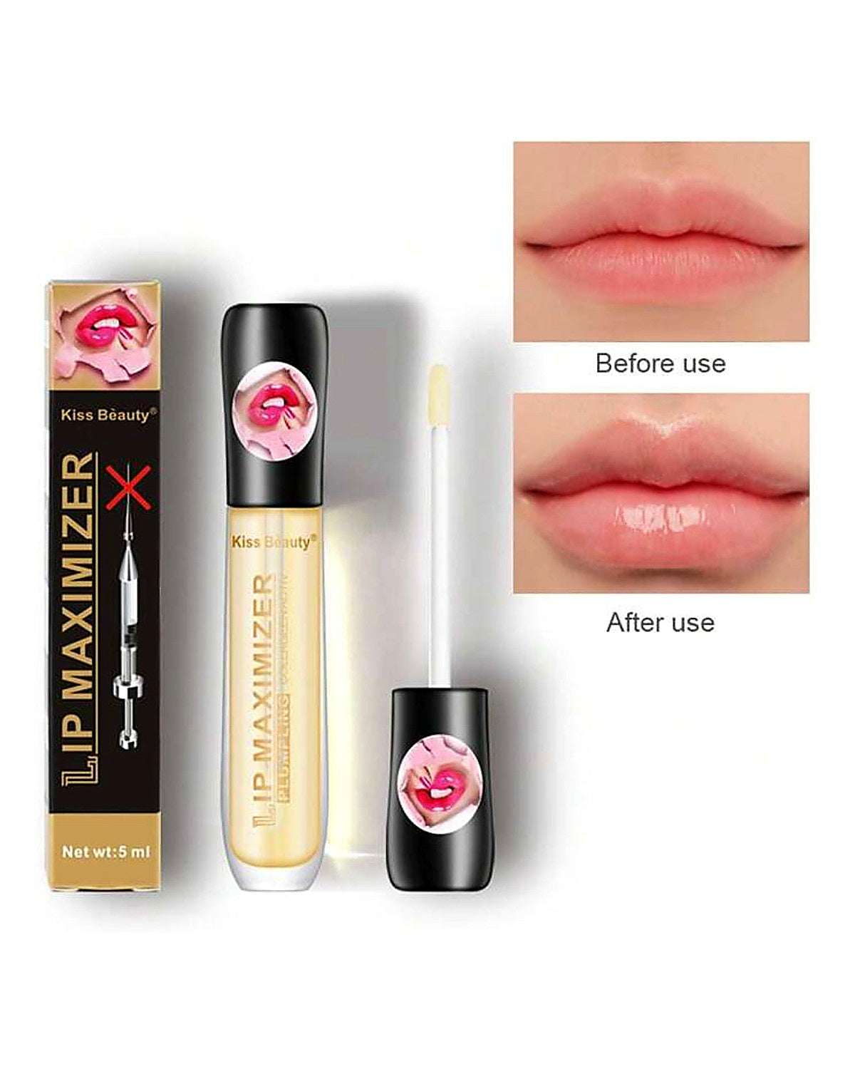 KISS BEAUTY LIP MAXIMIZER.