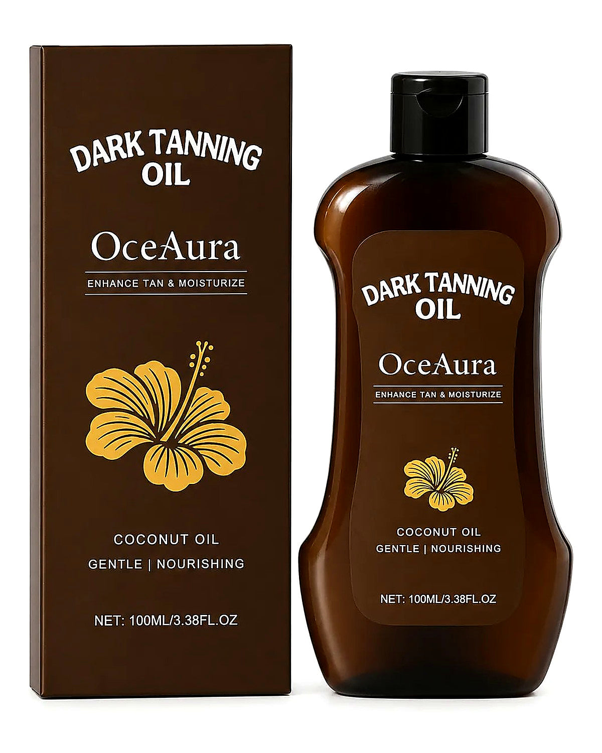 OceAura Dark Tanning Oil 100ml