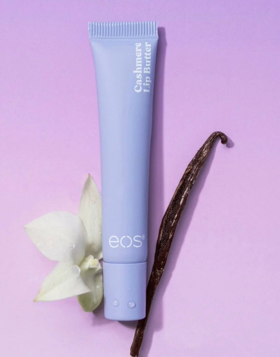 Eos vanilla cashmere lip butter