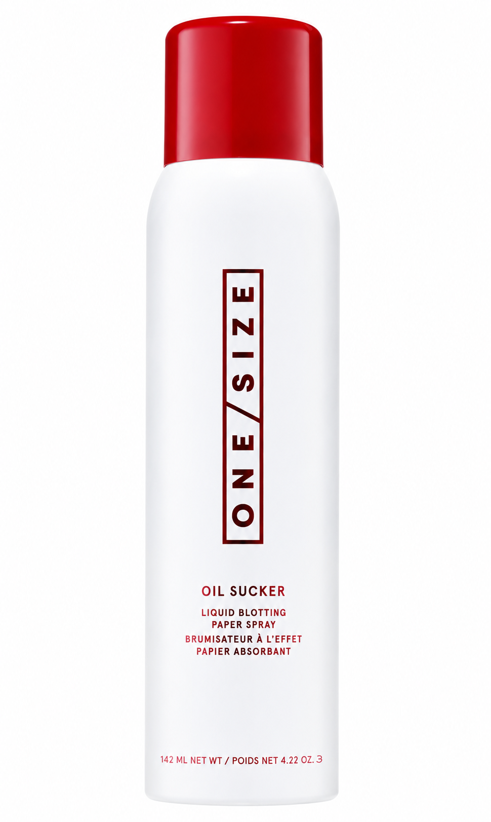 ONE SIZE OIL SUCKER  NEW Liquid Blotting Paper Spray 142ml