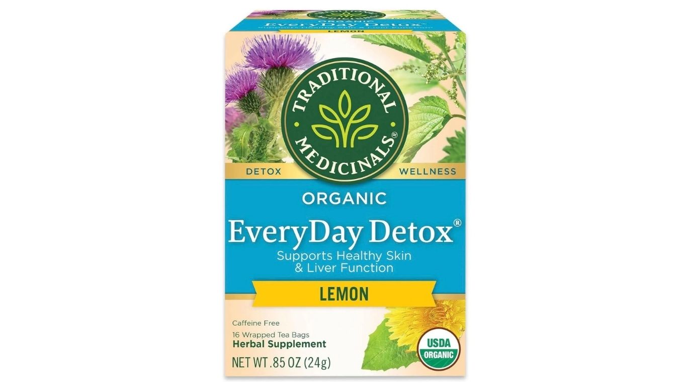 Traditional Medicinals Organic Cup of Calm® Chamomile Mint Tea – Calming and Relaxing