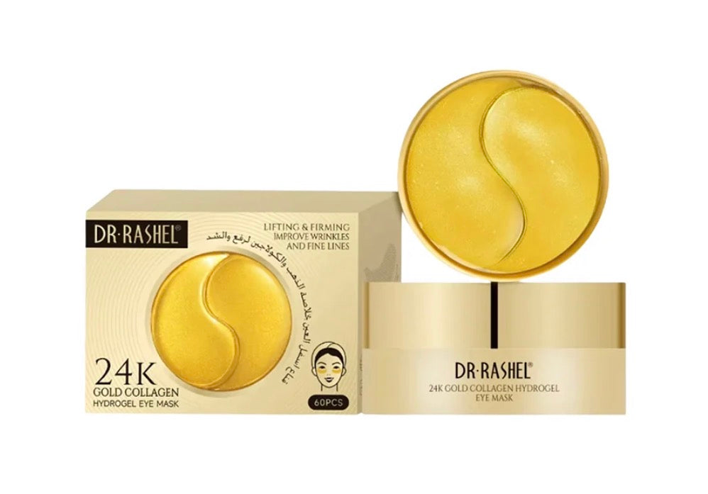 Dr. Rashel 24K Gold Collagen Hydrogel Eye Mask 60Pcs