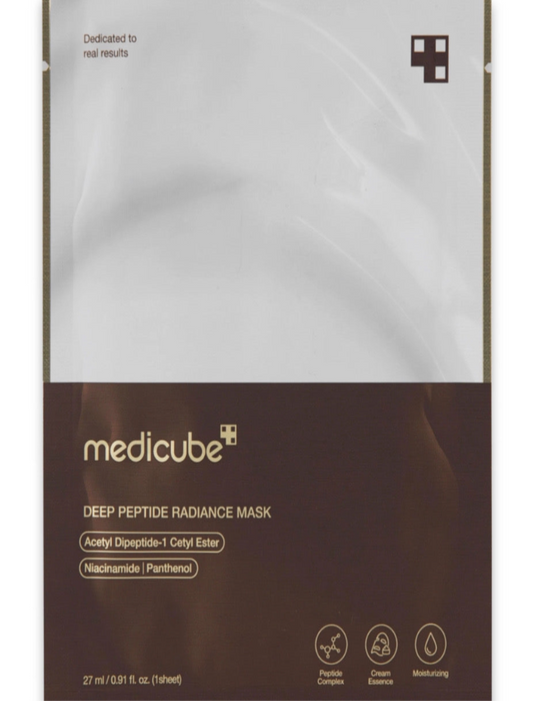 Medicube 	deep peptide radiance mask