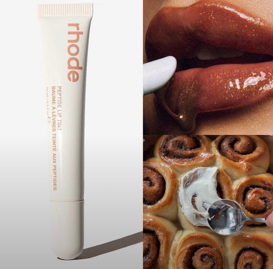 rhode peptide lip treatment- cinnamon Roll