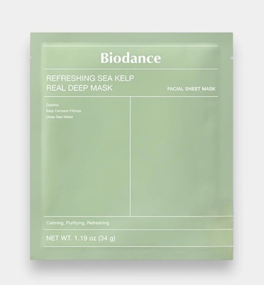 BIODANCE REFRESHING SEA KELP REAL DEEP MASK (1 SHEET)