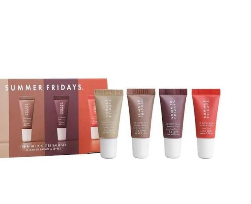 SUMMER FRIDAYS THE MINI LIP BUTTER BALM SET