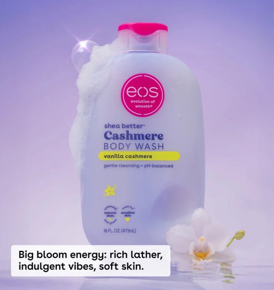 EOS SHEA BETTER VANILLA CASHMERE BODY WASH