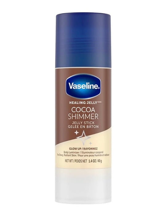 Vaseline cocoa shimmer jelly stick.