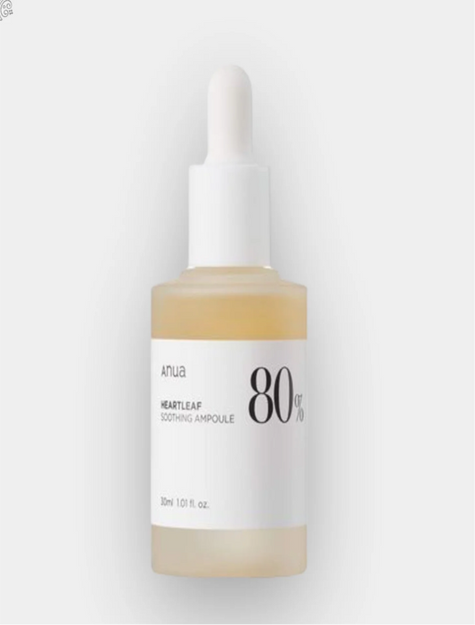 ANUA HEARTLEAF 80% AMPOULE 30ML أنوا هارت ليف 80٪ أمبولة