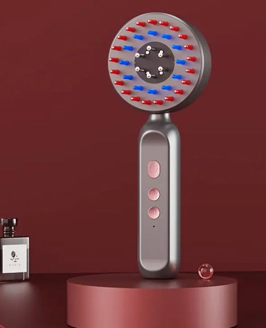 3-in-1 Electric Hair Oil Applicator & Scalp Massager Brush