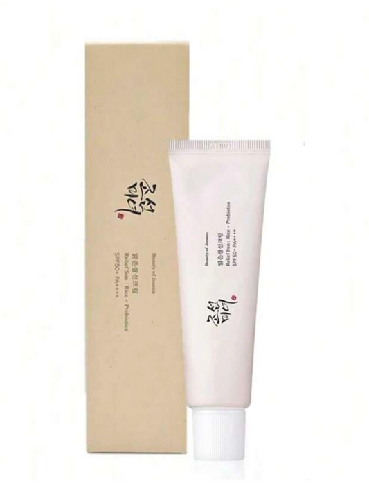 BEAUTY OF JOSEON RELIEF SUN : RICE + PROBIOTICS (SPF50+ PA++++)
