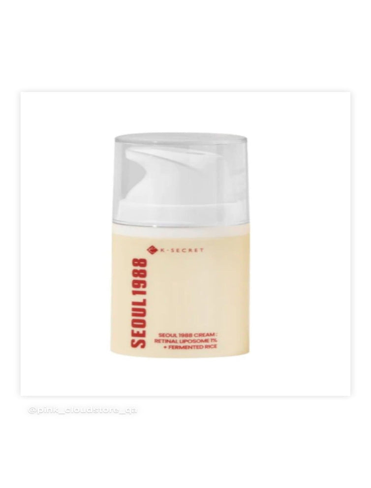 K-SECRET SEOUL 1988 CREAM: RETINAL LIPOSOME 1% + FERMENTED RICE