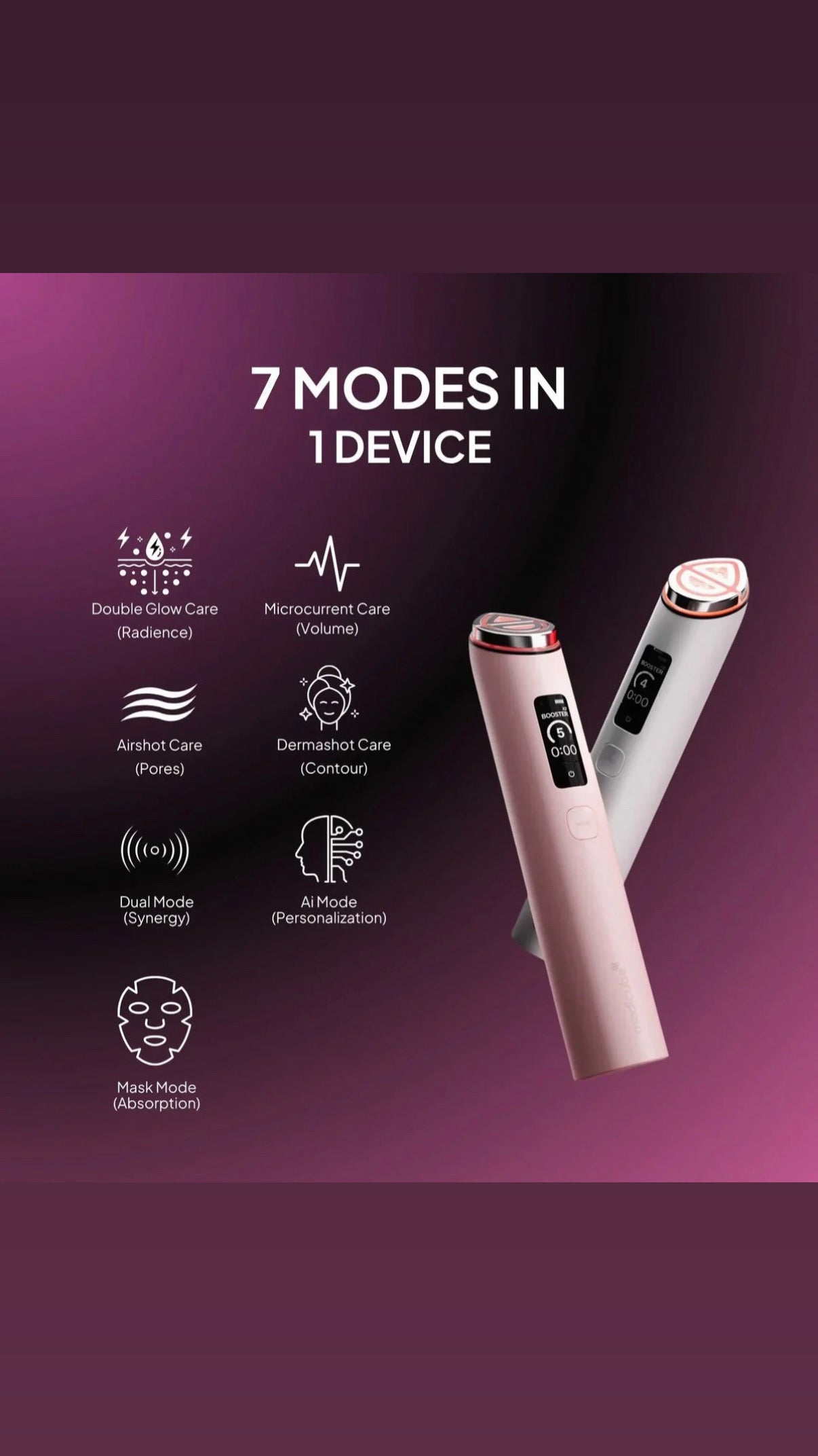 Medicube AGE-R Booster PRO x2 Pink