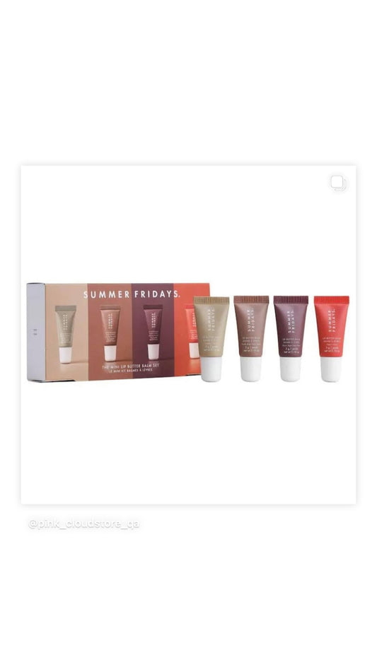 SUMER FRIDAYS THE MINIS LIP BUTTER BALM SET