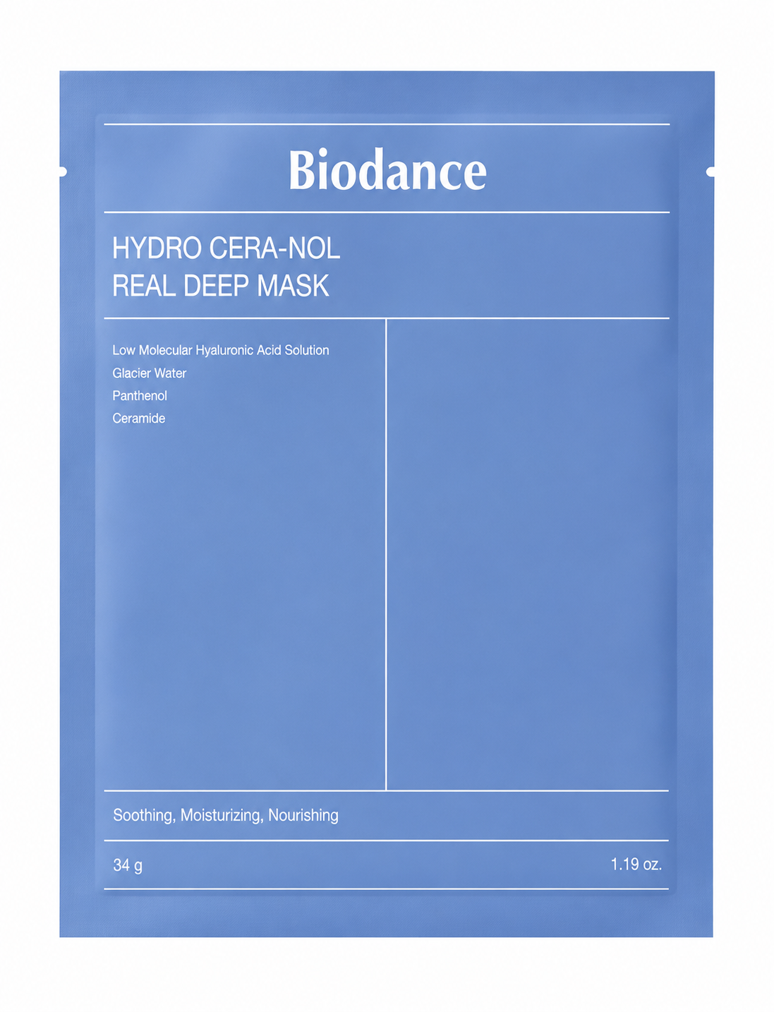 BIODANCE HYDRO CERA-NOL REAL DEEP MASK