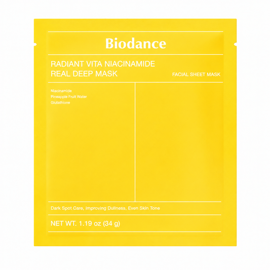 BIODANCE RADIANT VITA NIACINAMIDE REAL DEEP MASK (1 SHEET)