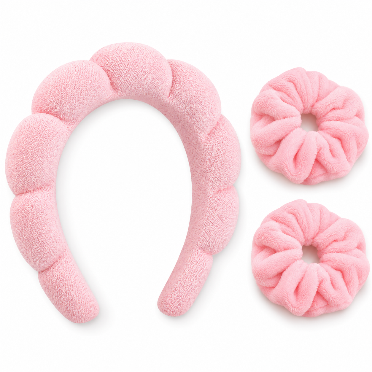 SKINCARE head band & wrist bands set