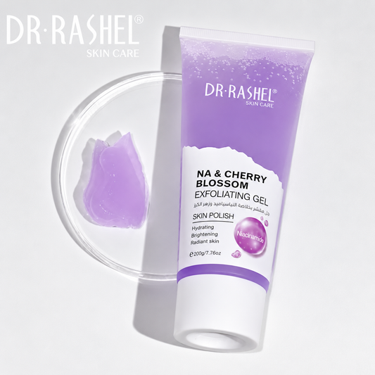 Dr.Rashel Niacinamide & Cherry Blossom Exfoliating Gel  Brightening Skin Polish 200g