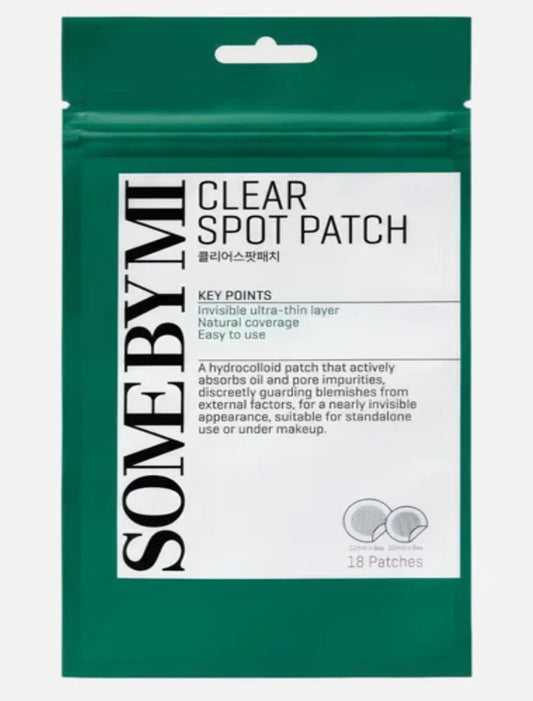SOMEBYMI CLEAR SPOT PATCH 18EA. سومبيمي 30 يوما معجزة واضحة بقعة التصحيح