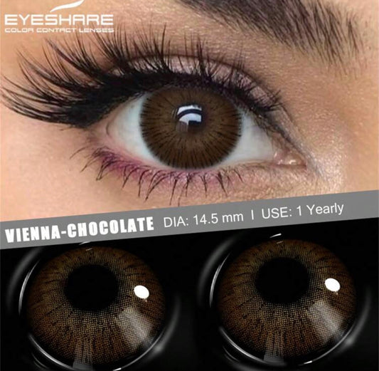 Eyeshare Vienna-Chocolate Yearly Contact Lenses