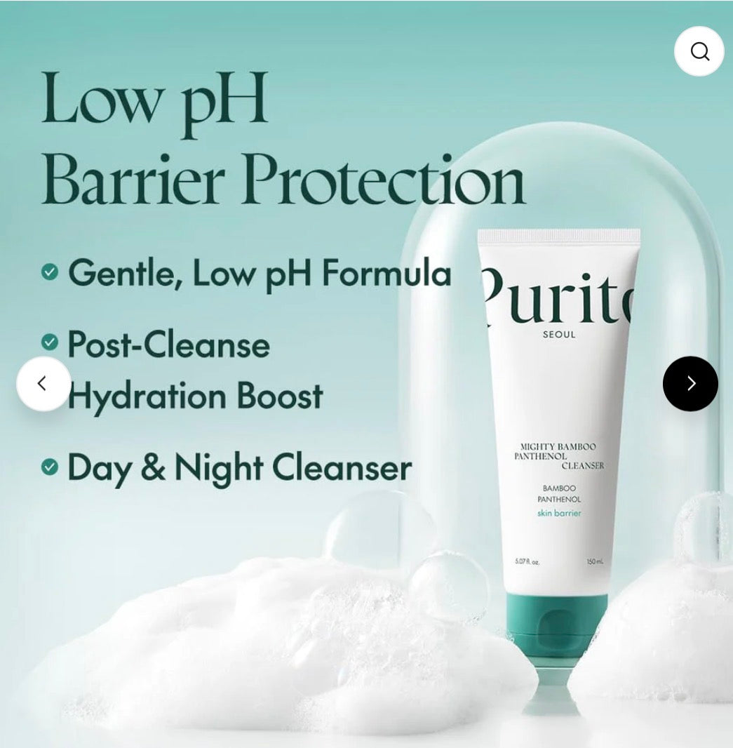 Purito Mighty Bamboo Panthenol Cleanser 150ml