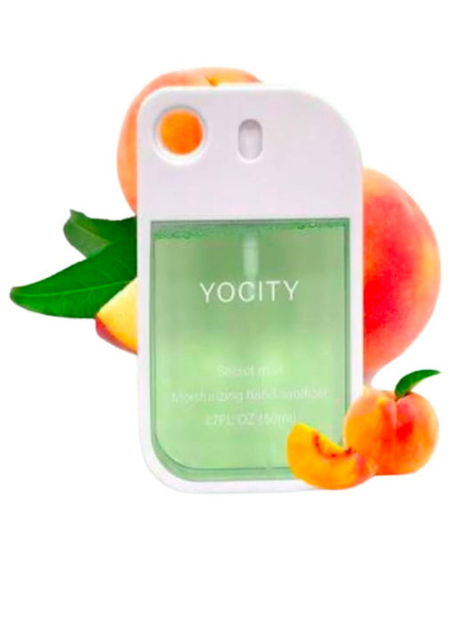 Peach moisturizing hand sanitizer