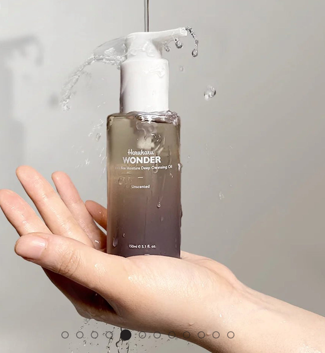 HARUHARU WONDER BLACK RICE MOISTURE DEEP CLEANSING OIL