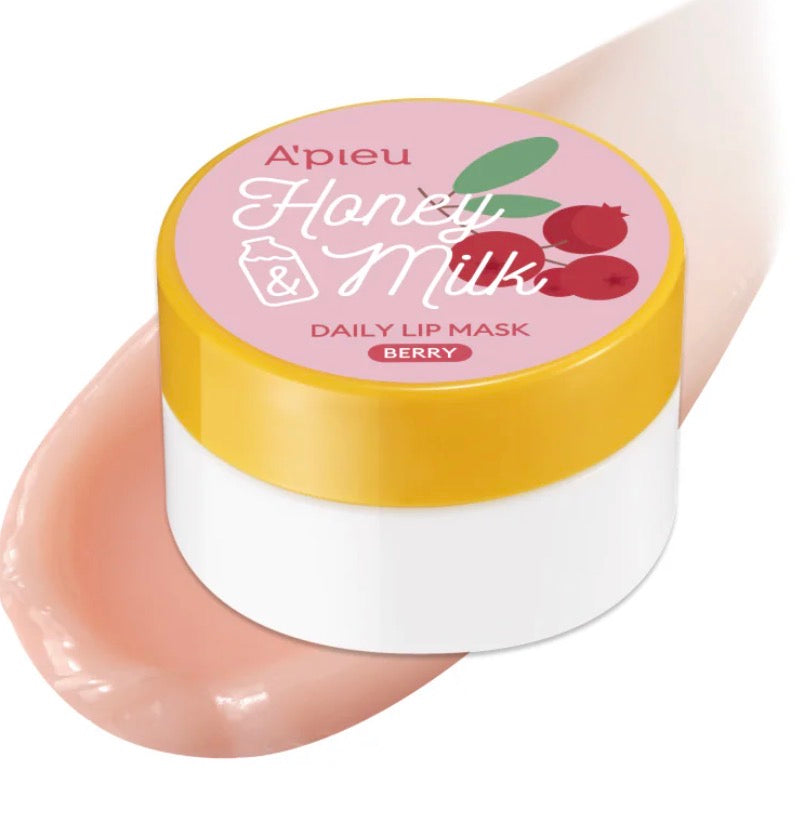 Apieu Honey & Milk lip Mask - Berry