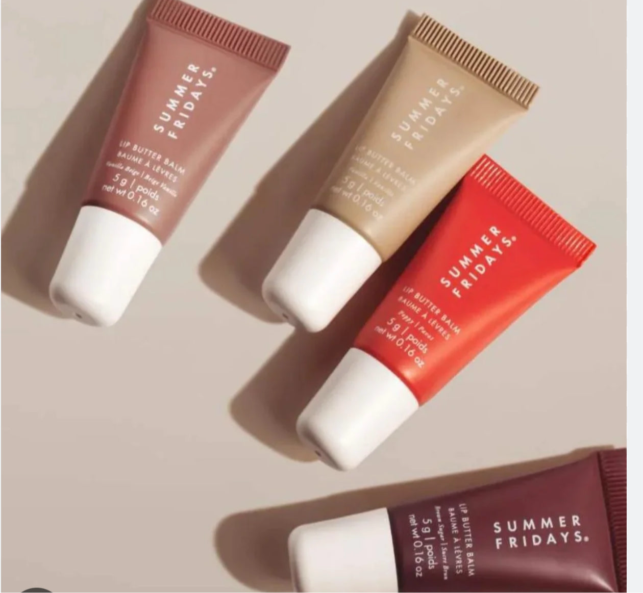 SUMMER FRIDAYS THE MINI LIP BUTTER BALM SET