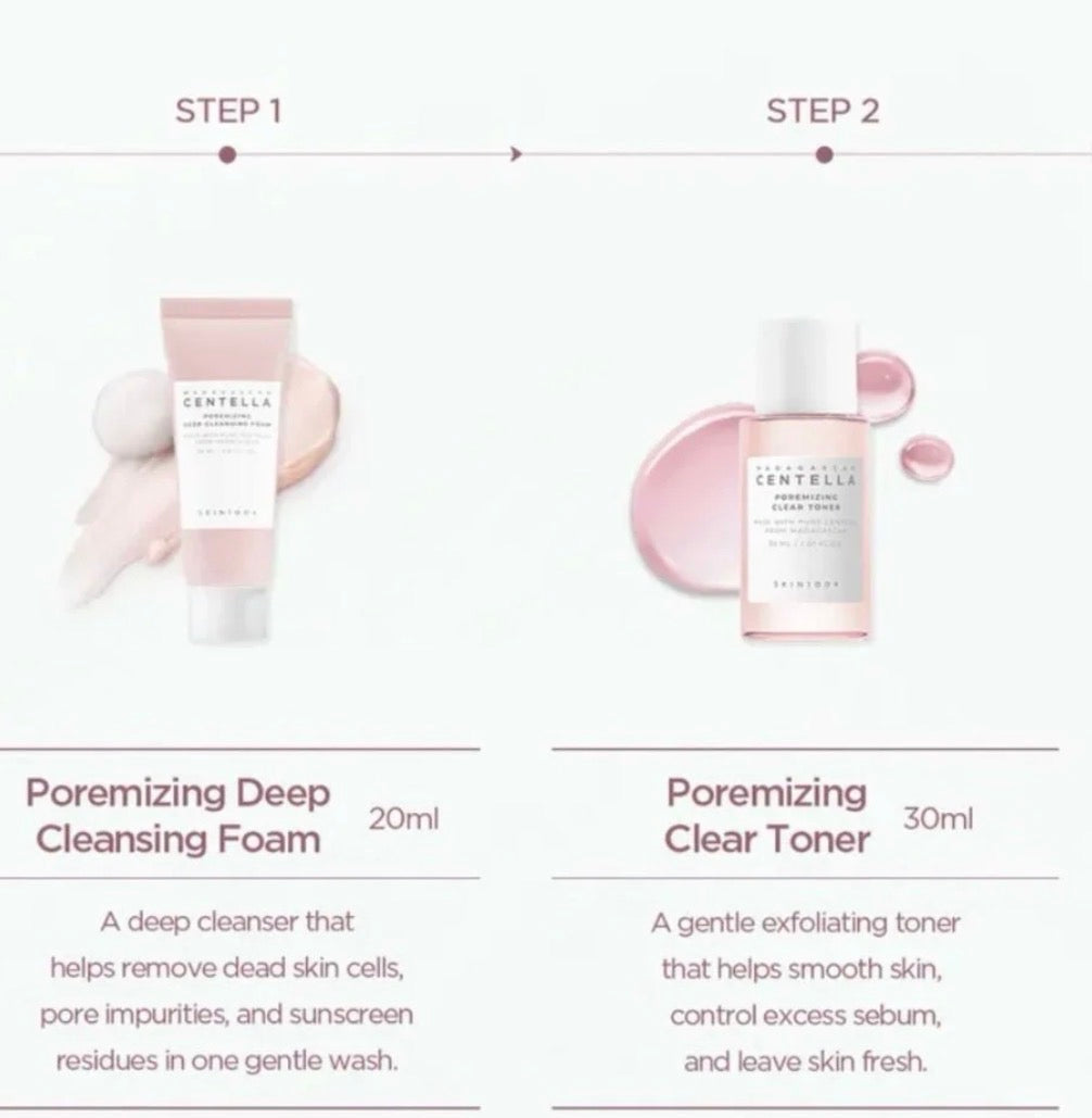 SKIN1004 Madagascar Centella Poremizing Travel Kit