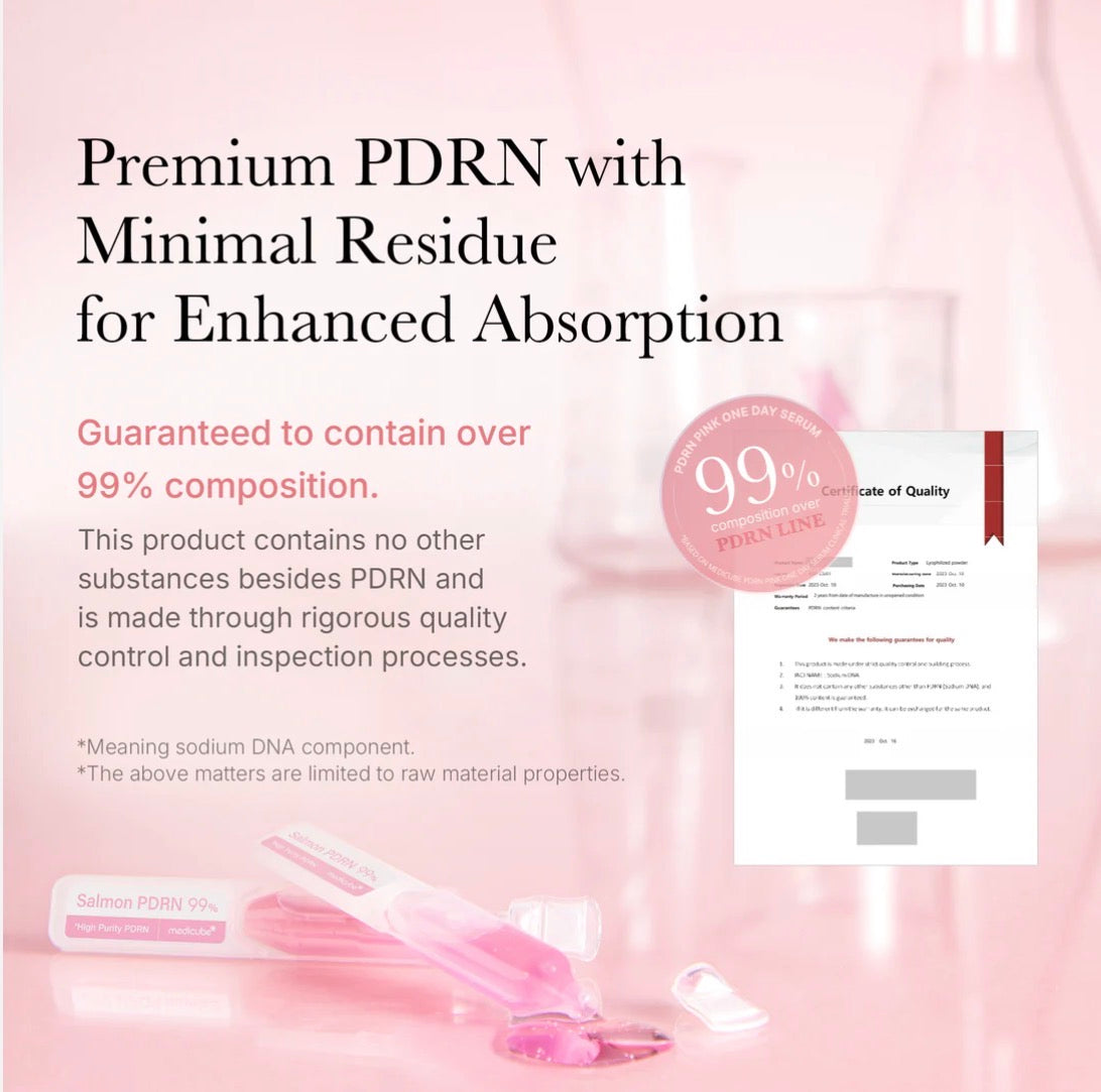 Medicube PDRN Pink One Day Serum Set