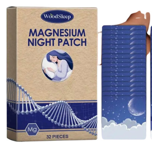Woodsleep Magnesium and lavender night patches. Natural sleep aid (32pcs)
