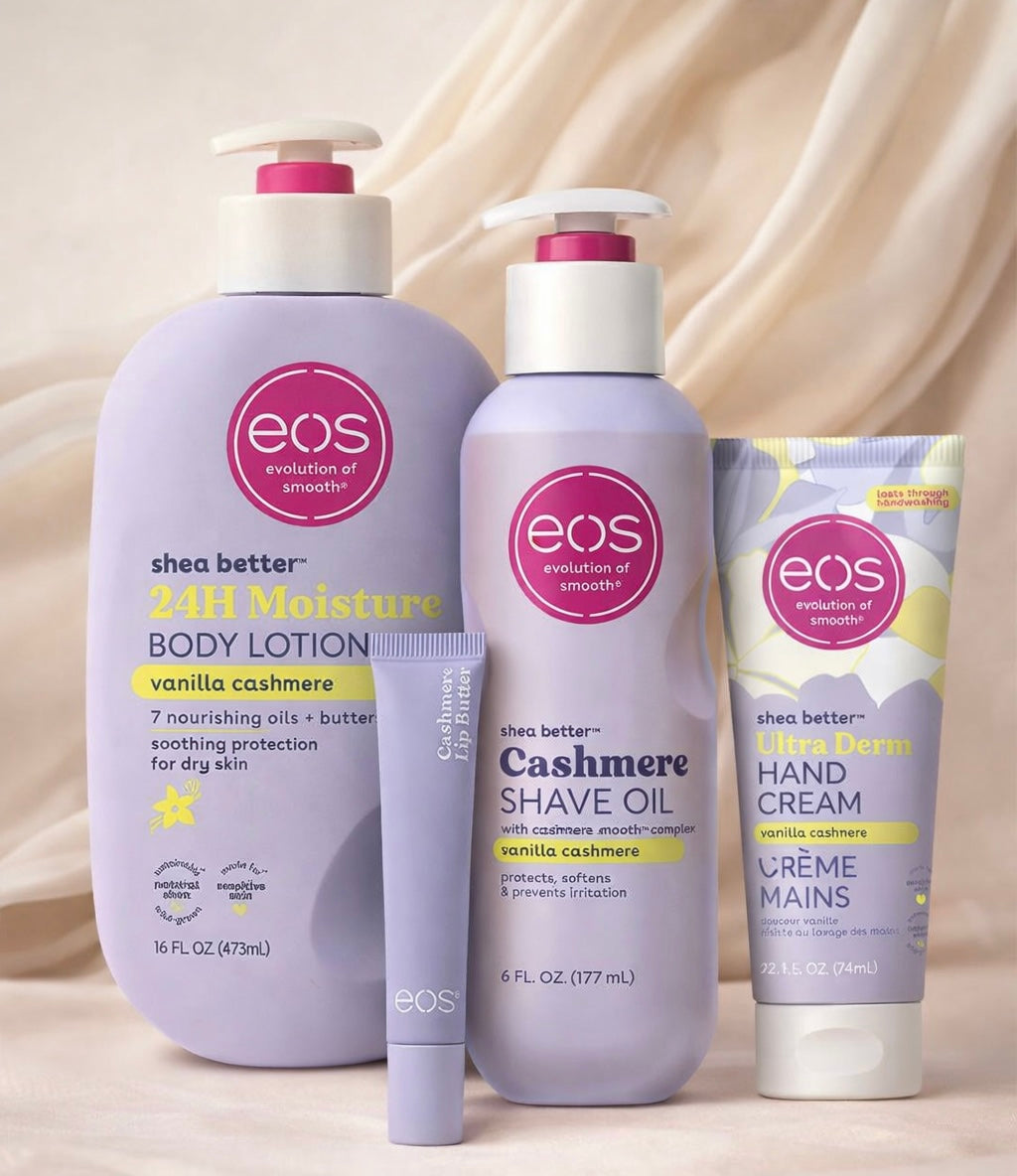 EOS Vanilla Cashmere Body Care Set
